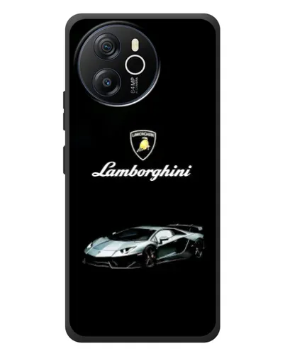 Чехол для Blackview Shark 8 с картинкой «Логотип Lamborghini классика»