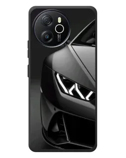 Чехол для Blackview Shark 8 с картинкой «Lamborghini фары детализация»