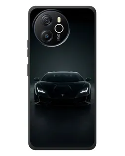 Чехол для Blackview Shark 8 с картинкой «Черный Lamborghini Aventador»
