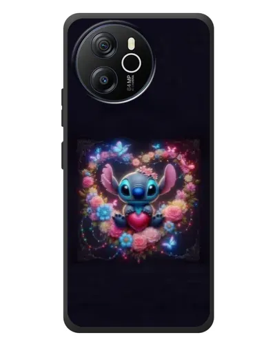 Чехол для Blackview Shark 8 с картинкой «Stitch в цветах» Чехол для Blackview Shark 8 с картинкой «Stitch в цветах»