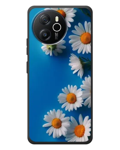 Чехол для Blackview Shark 8 с картинкой «Белоснежные маргаритки»