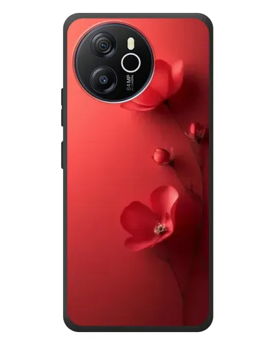 Чехол для Blackview Shark 8 с картинкой «Маковые соцветия»