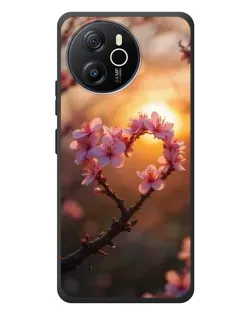 Чохол для Blackview Shark 8 з картинкою «Рожевий цвіт сердечко на тлі заходу» Чохол для Blackview Shark 8 з картинкою «Рожевий цвіт сердечко на тлі заходу»