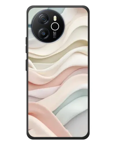 Чехол для Blackview Shark 8 с картинкой «Пастельные нежные волны»