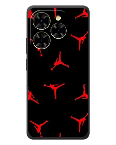 Чехол для Blackview Shark 9 с картинкой «Jordan Red Pattern»