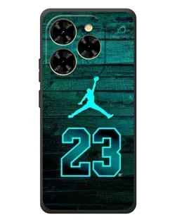 Чехол для Blackview Shark 9 с картинкой «Jordan Cyan 23»