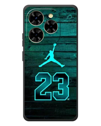 Чехол для Blackview Shark 9 с картинкой «Jordan Cyan 23»