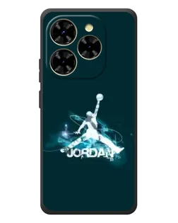 Чехол для Blackview Shark 9 с картинкой «Jordan Blue Fire»