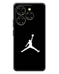 Чехол для Blackview Shark 9 с картинкой «Jordan Silhouette»