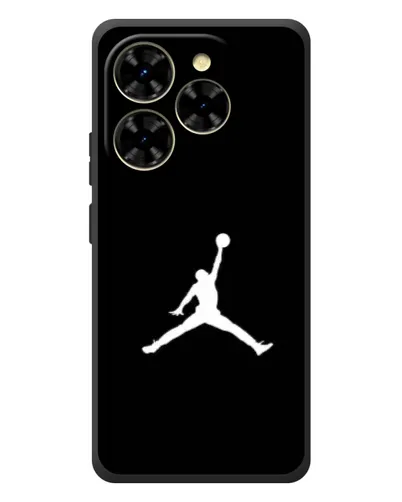 Чехол для Blackview Shark 9 с картинкой «Jordan Silhouette»