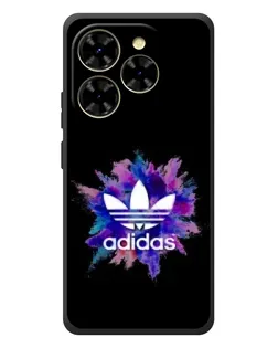Чехол для Blackview Shark 9 с картинкой «Взрыв красок Adidas»