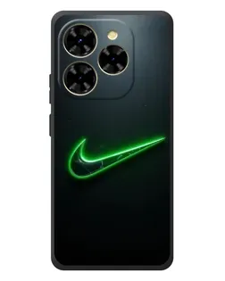Чохол для Blackview Shark 9 з картинкою «Неоновий контур Nike»