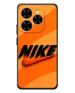 Чехол для Blackview Shark 9 с картинкой «Оранжевый драйв Nike»
