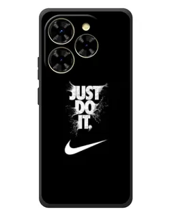 Чехол для Blackview Shark 9 с картинкой «Текстовый принт Nike»