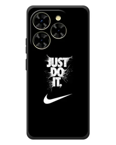 Чехол для Blackview Shark 9 с картинкой «Текстовый принт Nike»