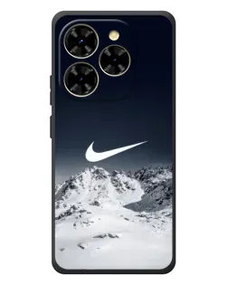 Чехол для Blackview Shark 9 с картинкой «Nike — зимние горы»
