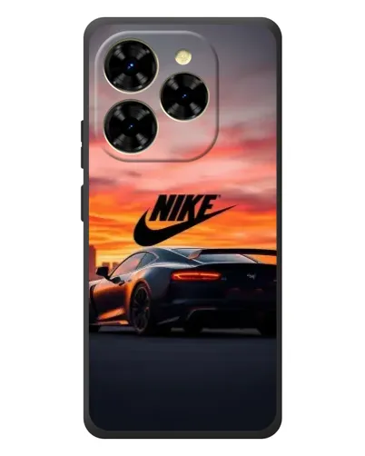 Чехол для Blackview Shark 9 с картинкой «Nike и суперкар»