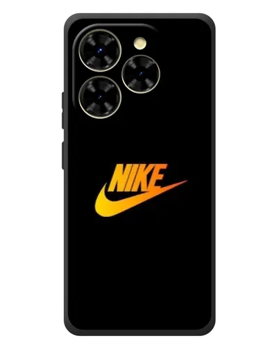 Чехол для Blackview Shark 9 с картинкой «Золотой логотип Nike»
