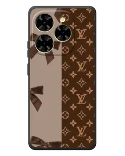 Чехол для Blackview Shark 9 с картинкой «Louis Vuitton — банты»
