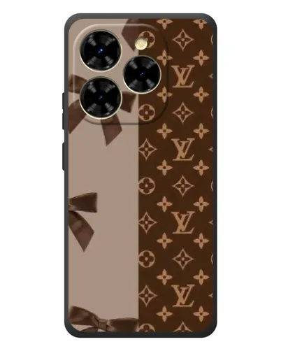 Чехол для Blackview Shark 9 с картинкой «Louis Vuitton — банты»