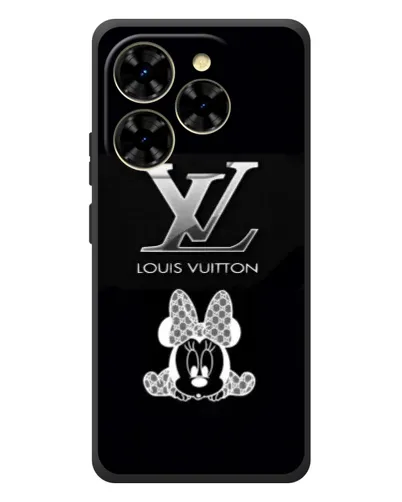 Чехол для Blackview Shark 9 с картинкой «LV и Минни Маус»