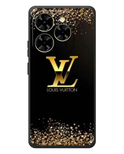 Чехол для Blackview Shark 9 с картинкой «LV — золотые искры»