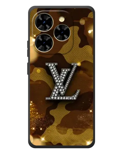 Чехол для Blackview Shark 9 с картинкой «Камуфляжный Louis Vuitton»