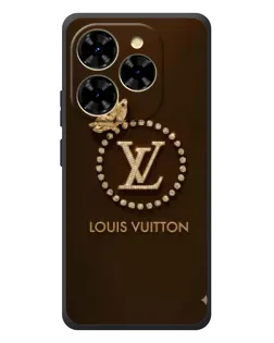 Чехол для Blackview Shark 9 с картинкой «LV — золотая печать»