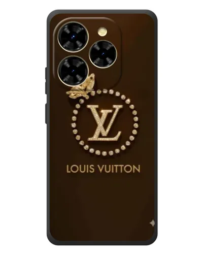 Чехол для Blackview Shark 9 с картинкой «LV — золотая печать»