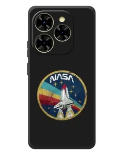 Чехол для Blackview Shark 9 с картинкой «NASA — эмблема миссии»