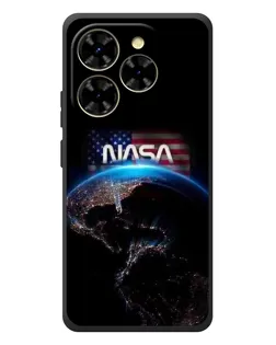 Чехол для Blackview Shark 9 с картинкой «Земля из космоса NASA»
