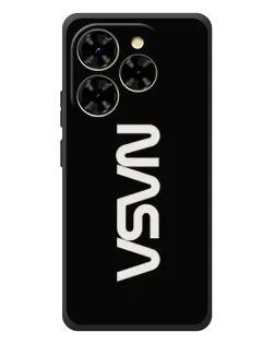 Чехол для Blackview Shark 9 с картинкой «NASA — вертикальный логотип»