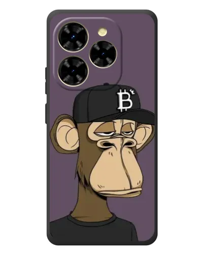 Чехол для Blackview Shark 9 с картинкой «Bored Ape в кепке»