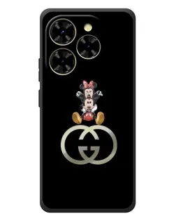 Чехол для Blackview Shark 9 с картинкой «Минни Маус на лого»