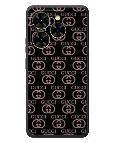 Чехол для Blackview Shark 9 с картинкой «Классическая монограмма Gucci»