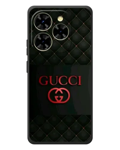 Чехол для Blackview Shark 9 с картинкой «Gucci — стеганый черный»