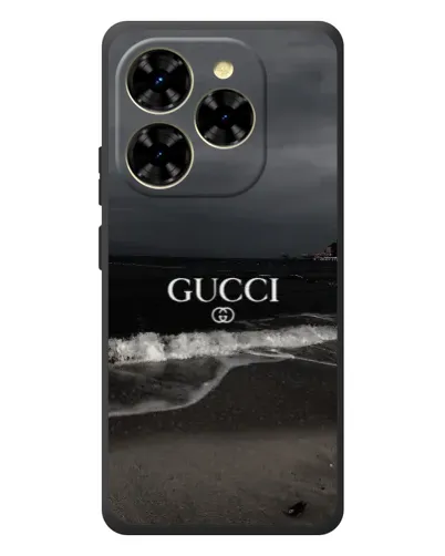 Чехол для Blackview Shark 9 с картинкой «Gucci — морской прибой»