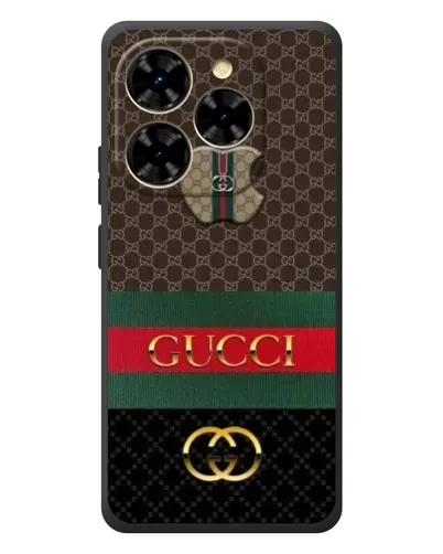 Чехол для Blackview Shark 9 с картинкой «Gucci — брендированный десерт»