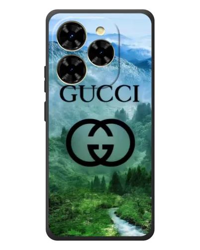 Чехол для Blackview Shark 9 с картинкой «Gucci — горный пейзаж»