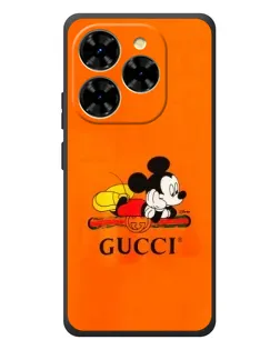 Чохол для Blackview Shark 9 з картинкою «Міккі Маус Gucci — помаранч»