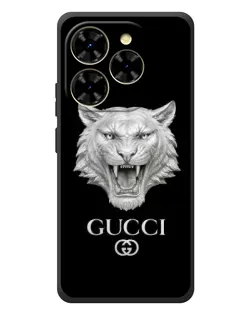 Чохол для Blackview Shark 9 з картинкою «Gucci — срібний лев»