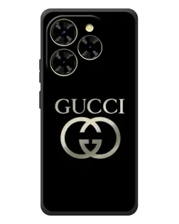 Чохол для Blackview Shark 9 з картинкою «Gucci — золото на чорному»