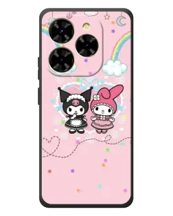 Чехол для Blackview Shark 9 с картинкой «My Melody и Kuromi»