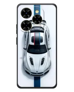Чехол для Blackview Shark 9 с картинкой «Вид сверху — BMW M»