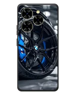 Чехол для Blackview Shark 9 с картинкой «Колесо BMW вблизи»