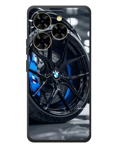 Чехол для Blackview Shark 9 с картинкой «Колесо BMW вблизи»
