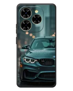 Чехол для Blackview Shark 9 с картинкой «BMW в огнях города»