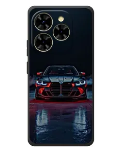 Чехол для Blackview Shark 9 с картинкой «BMW на мокрой дороге»