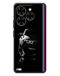 Чехол для Blackview Shark 9 с картинкой «Силуэт BMW в темноте»