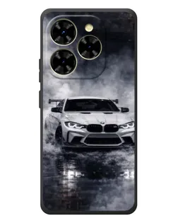 Чехол для Blackview Shark 9 с картинкой «BMW сквозь туман»